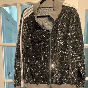 Sequin Silver Jacket